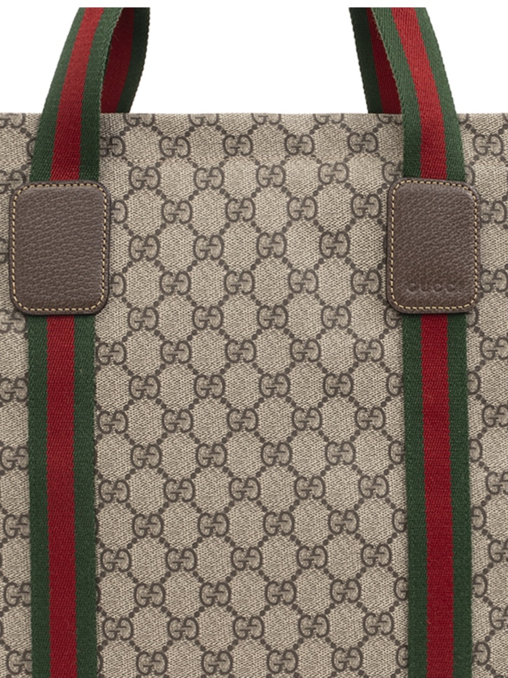 GUCCI Tender GG logo web stripe shopper tote bag - Picture 6 of 6
